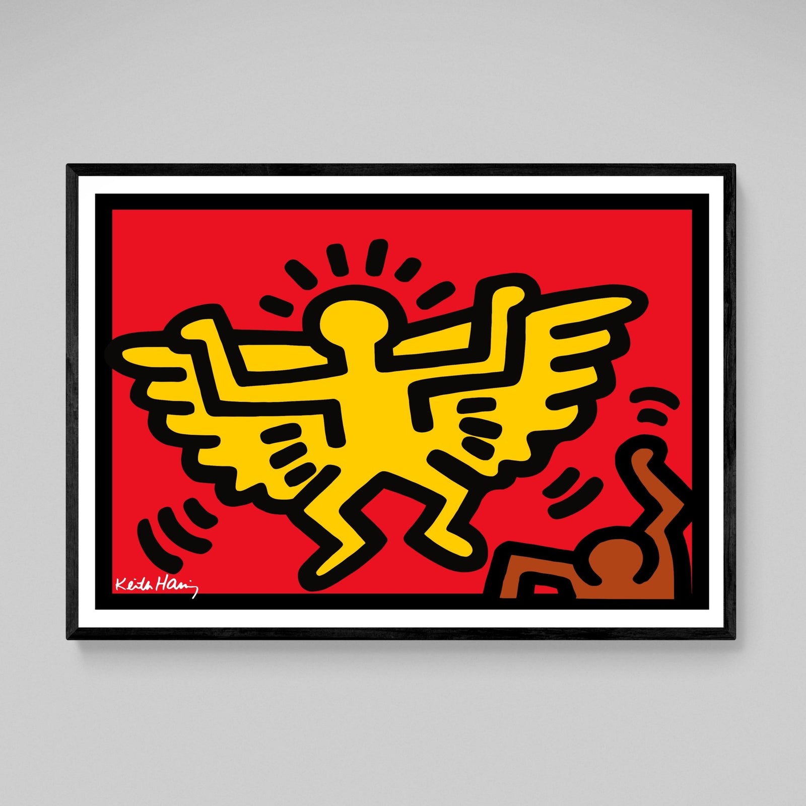 Tableau Keith Haring Flying Angel - The Art Avenue