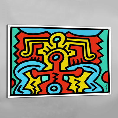 Tableau Keith Haring Growing - The Art Avenue