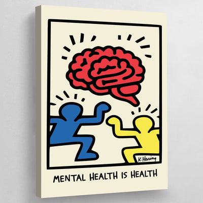 Tableau Keith Haring Mental Health - The Art Avenue