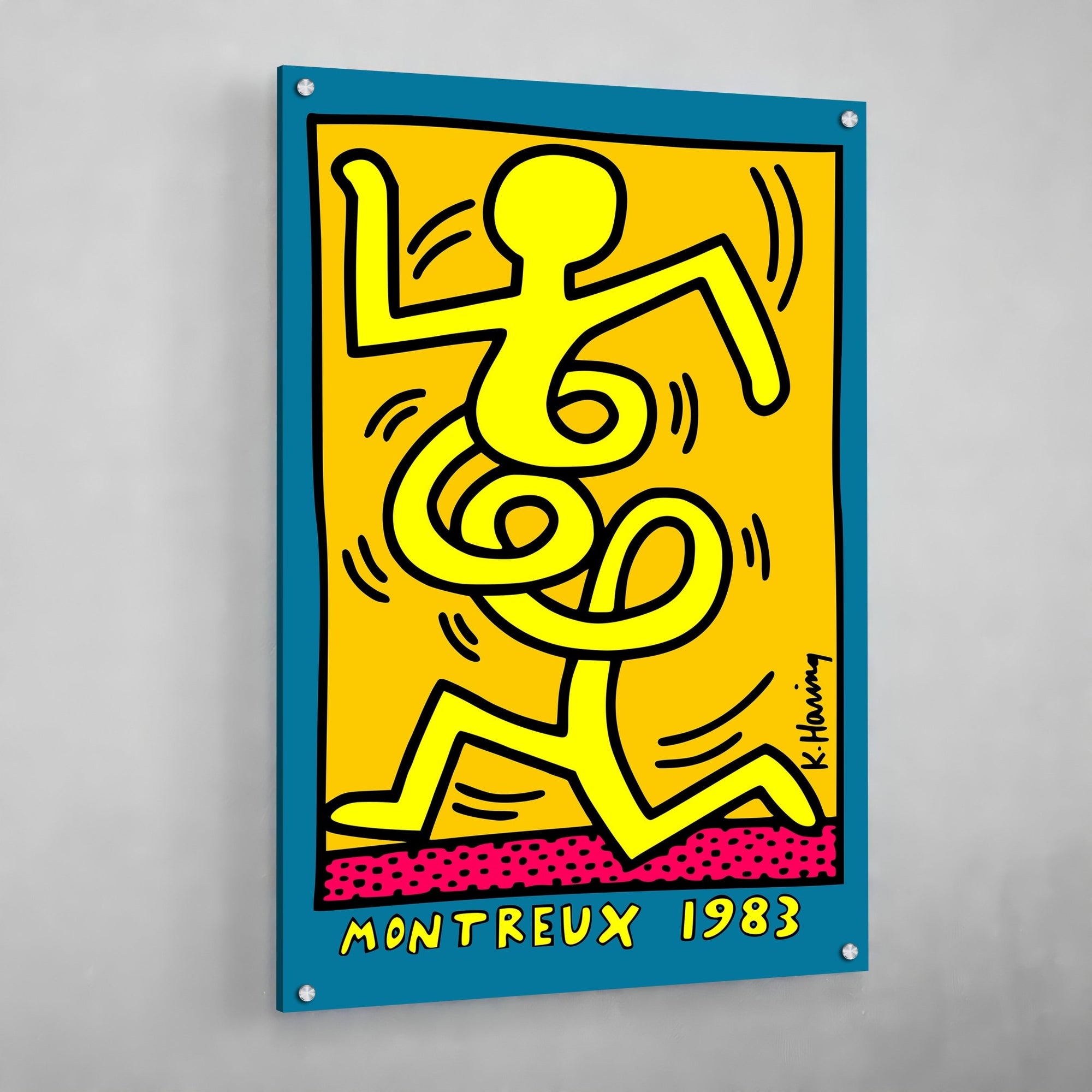 Tableau Keith Haring Montreux - The Art Avenue