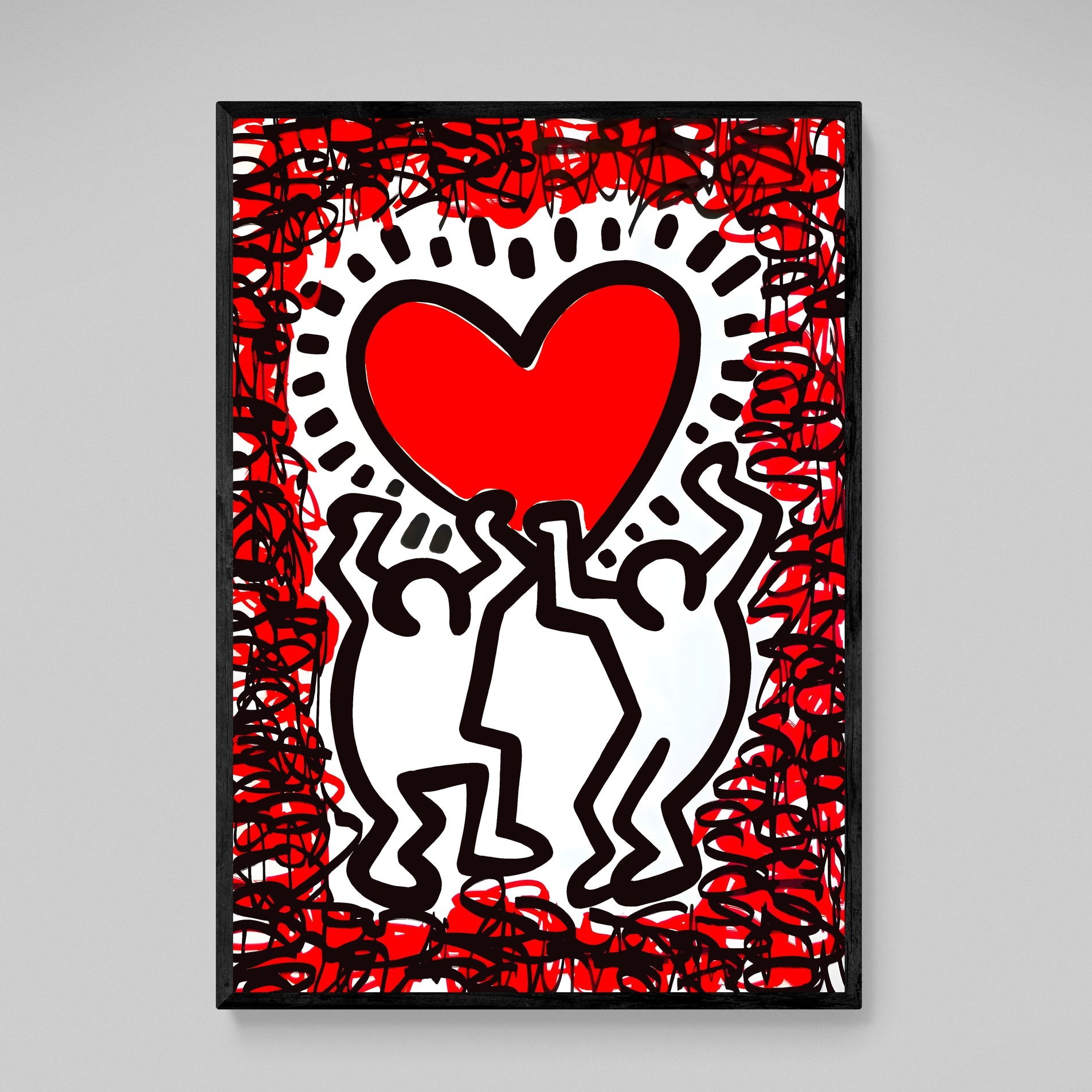 Tableau Keith Haring Street Art - The Art Avenue