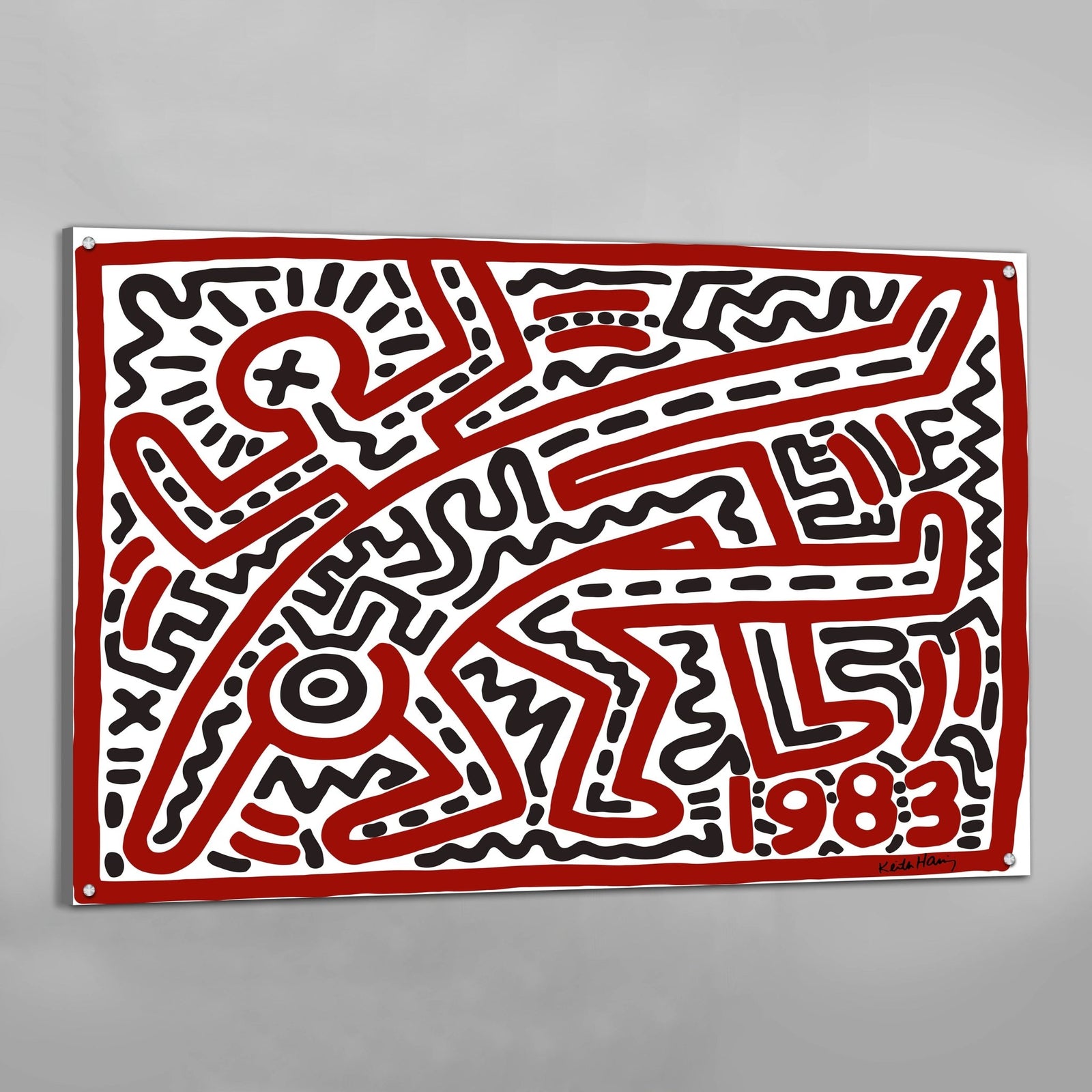 Tableau Keith Haring Untitled - The Art Avenue