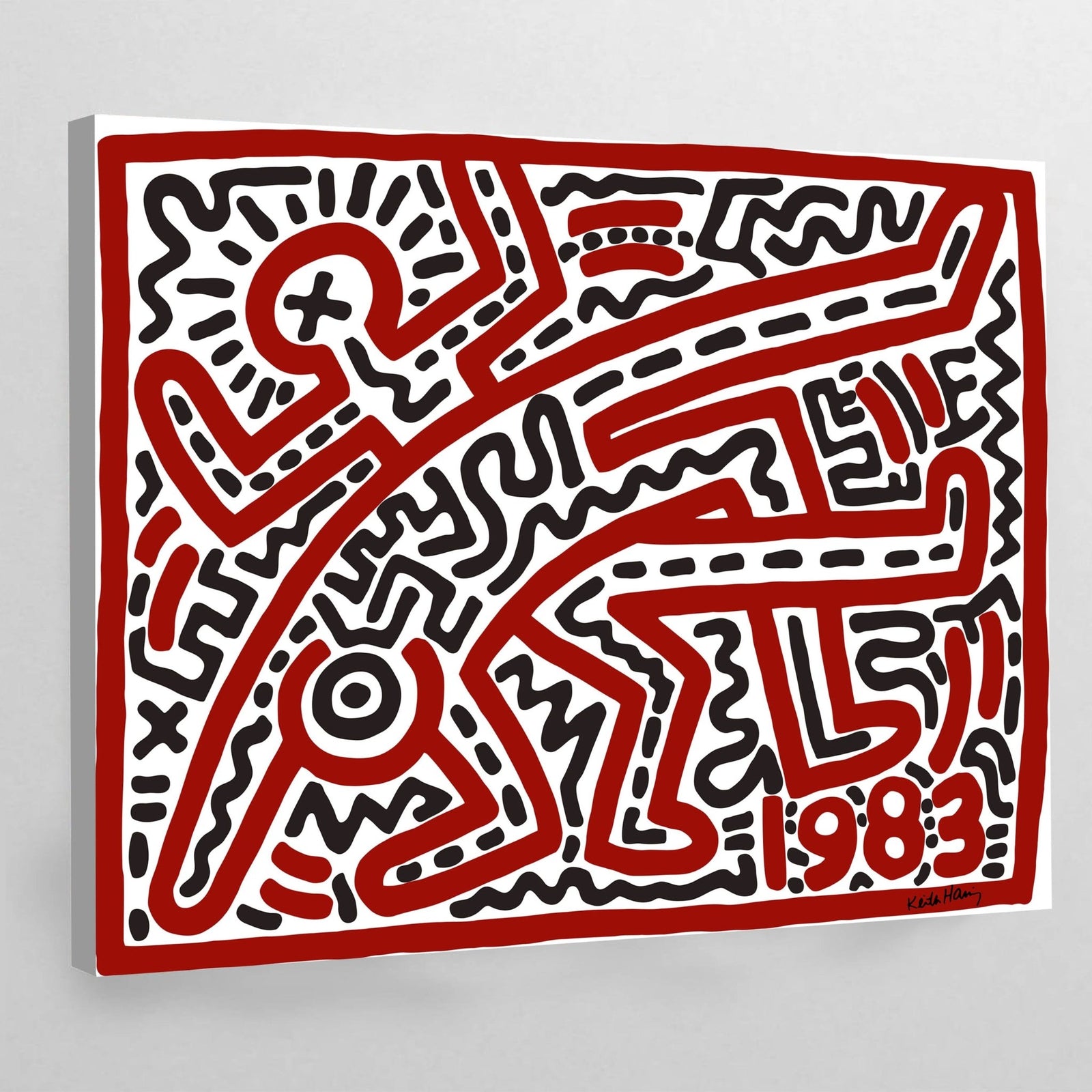 Tableau Keith Haring Untitled - The Art Avenue