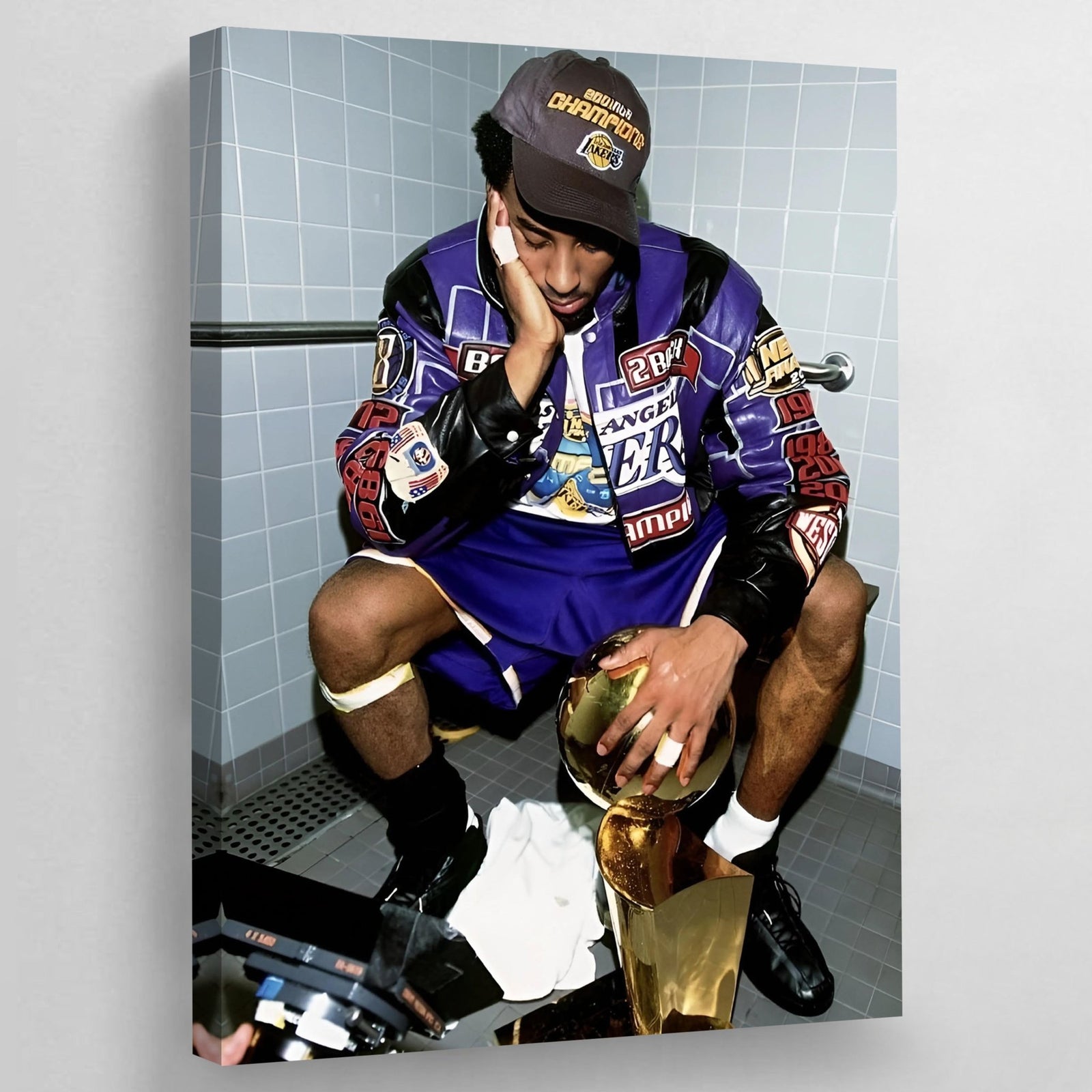 Tableau Kobe Bryant Champion - The Art Avenue