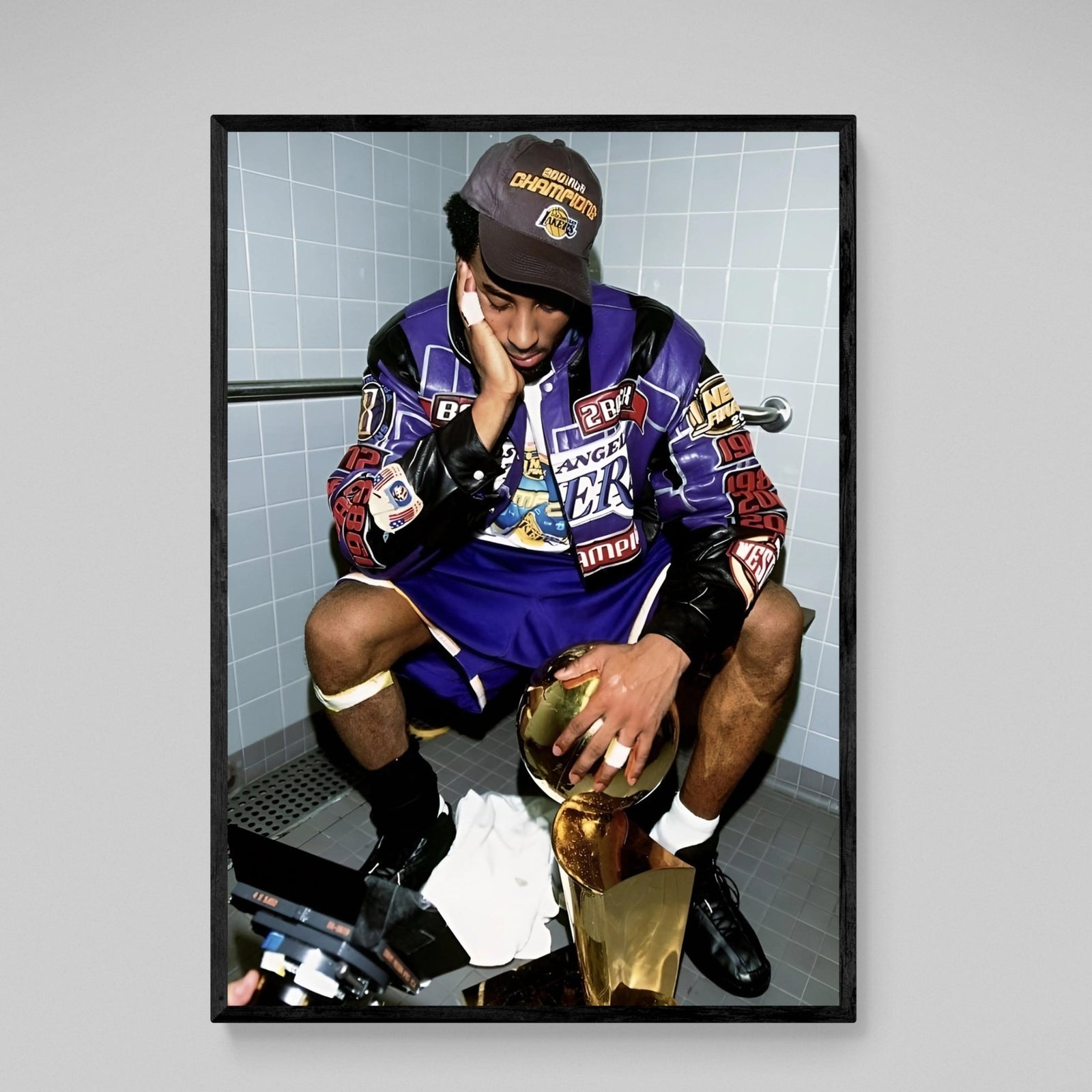 Tableau Kobe Bryant Champion - The Art Avenue