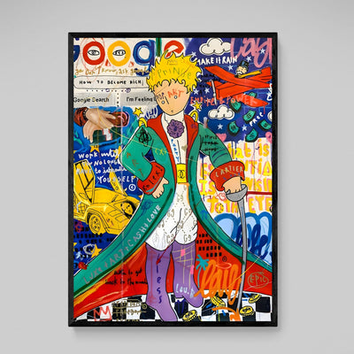 Tableau Le Petit Prince Coloré - The Art Avenue