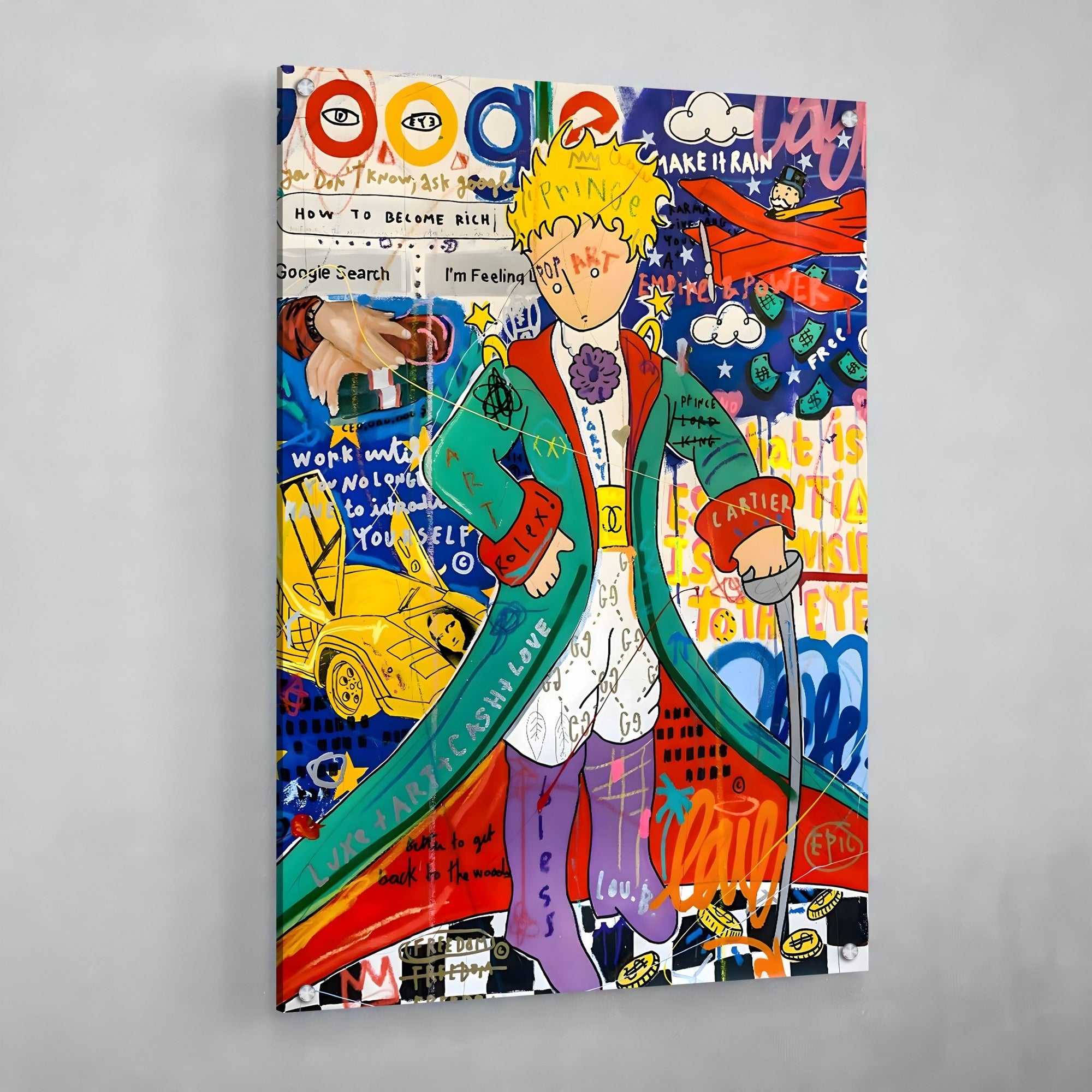 Tableau Le Petit Prince Coloré - The Art Avenue
