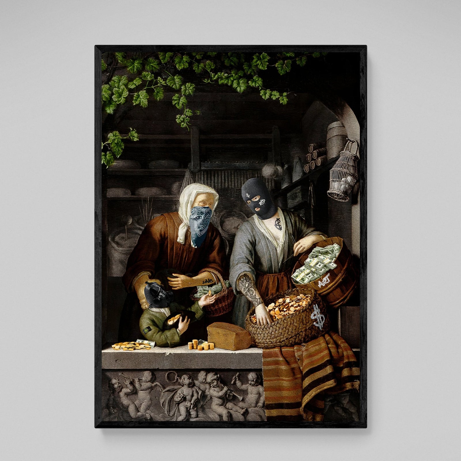 Tableau Les Reines du Braquage - The Art Avenue