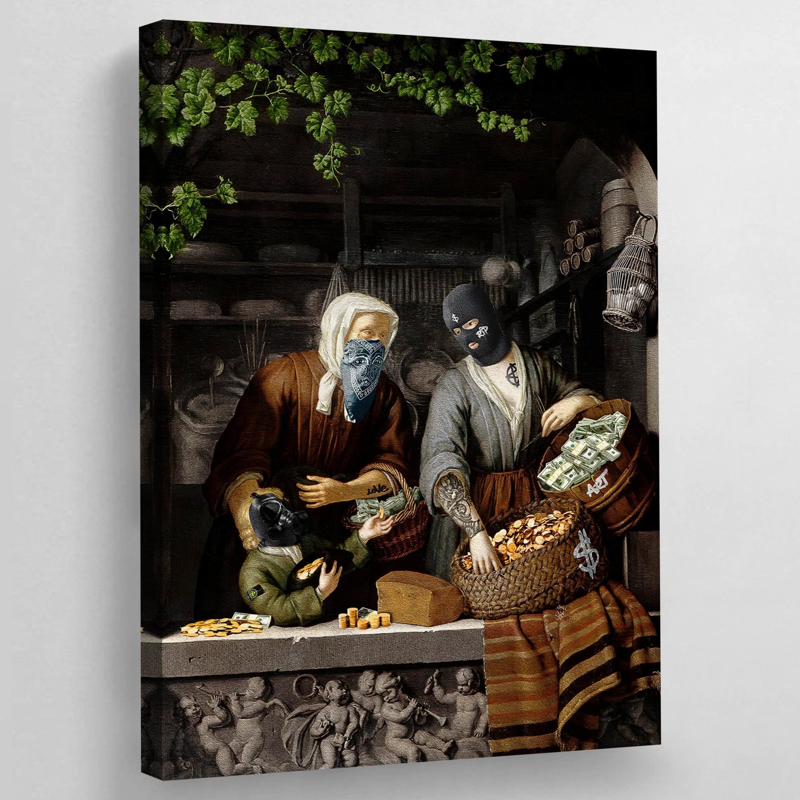 Tableau Les Reines du Braquage - The Art Avenue