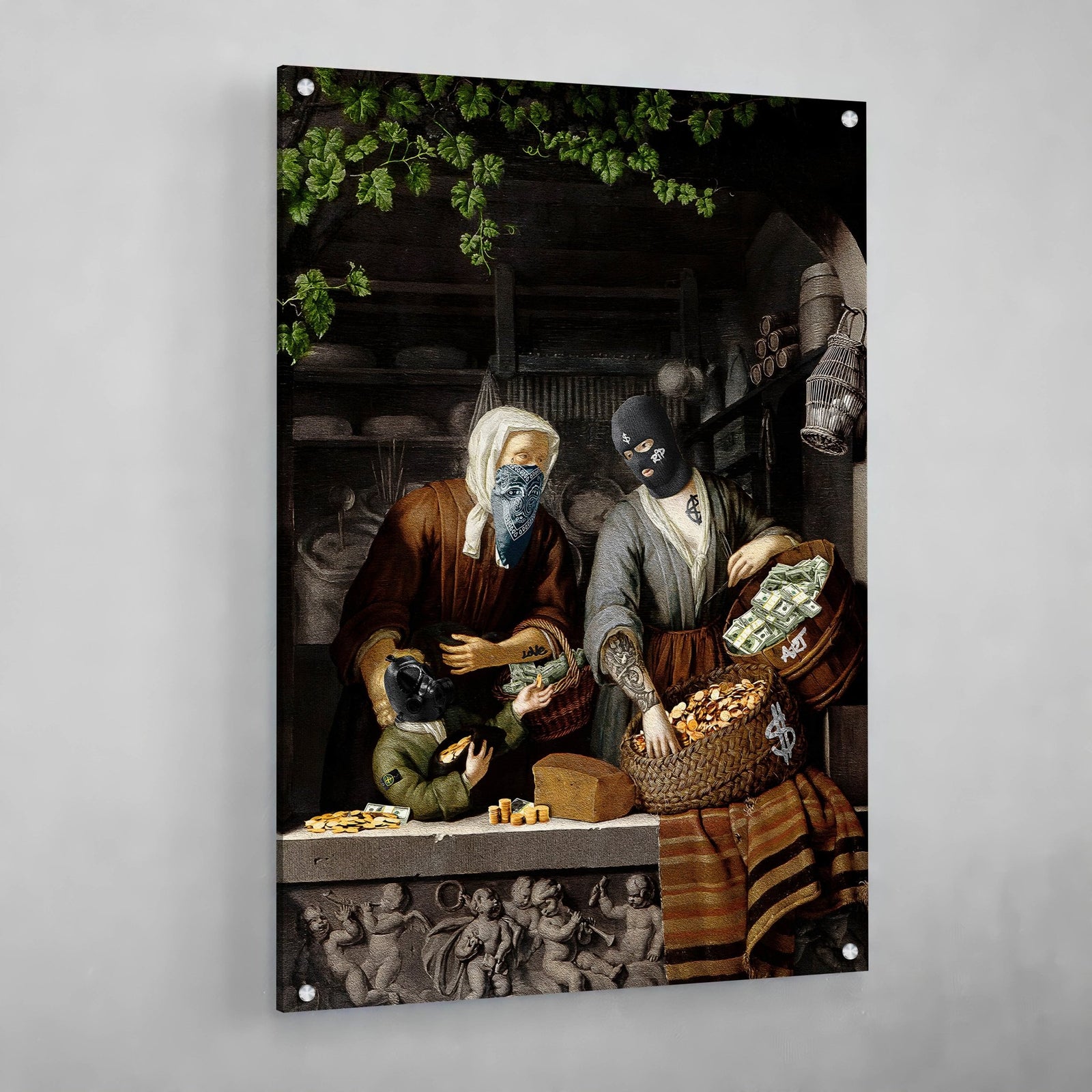 Tableau Les Reines du Braquage - The Art Avenue