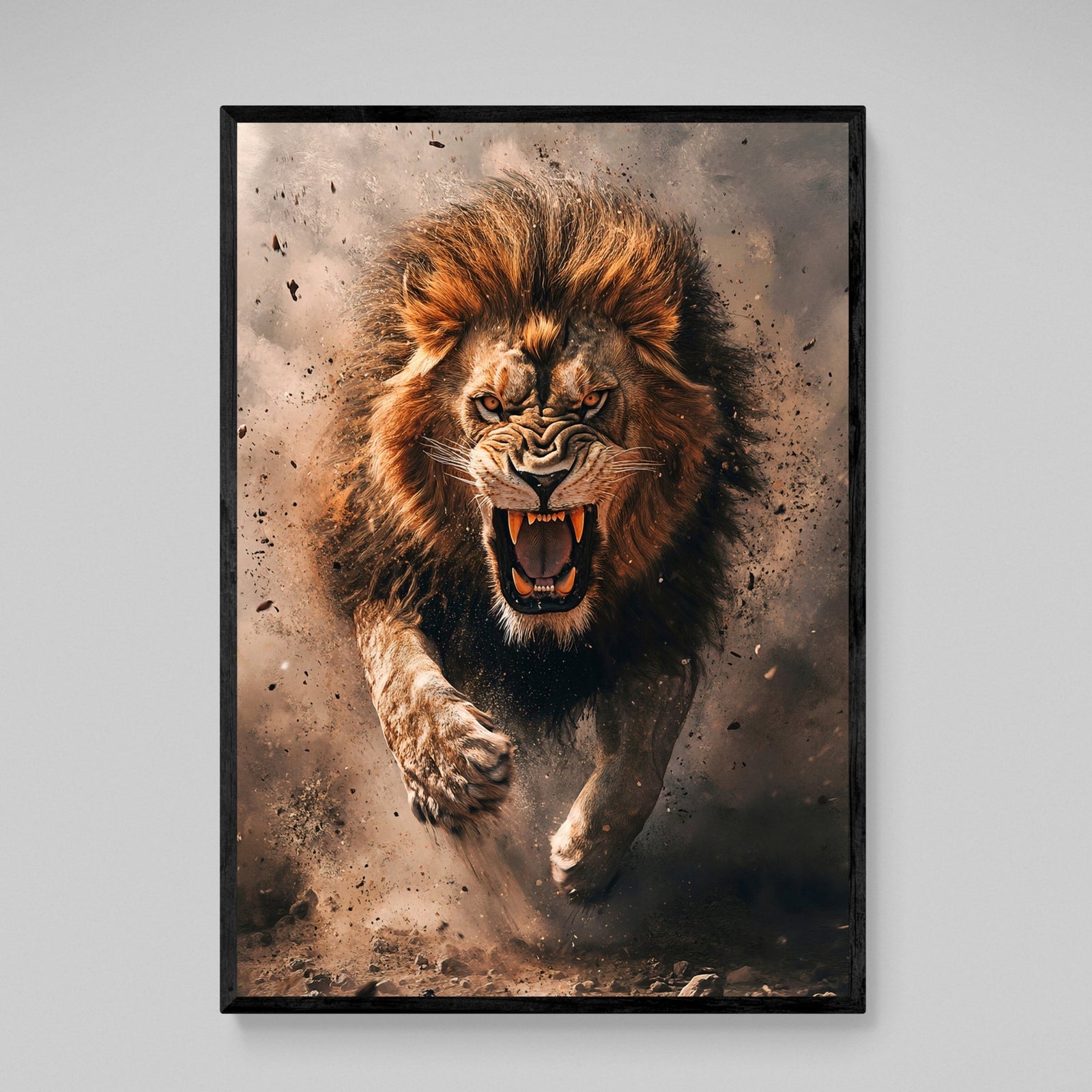 Tableau Lion - The Art Avenue