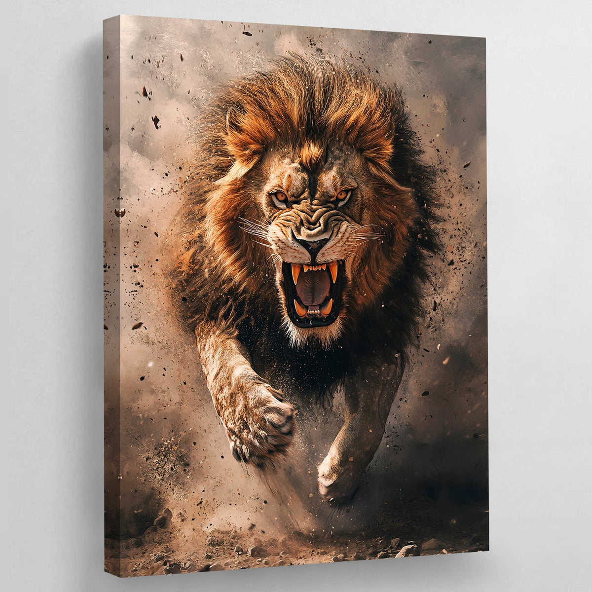 Tableau Lion - The Art Avenue