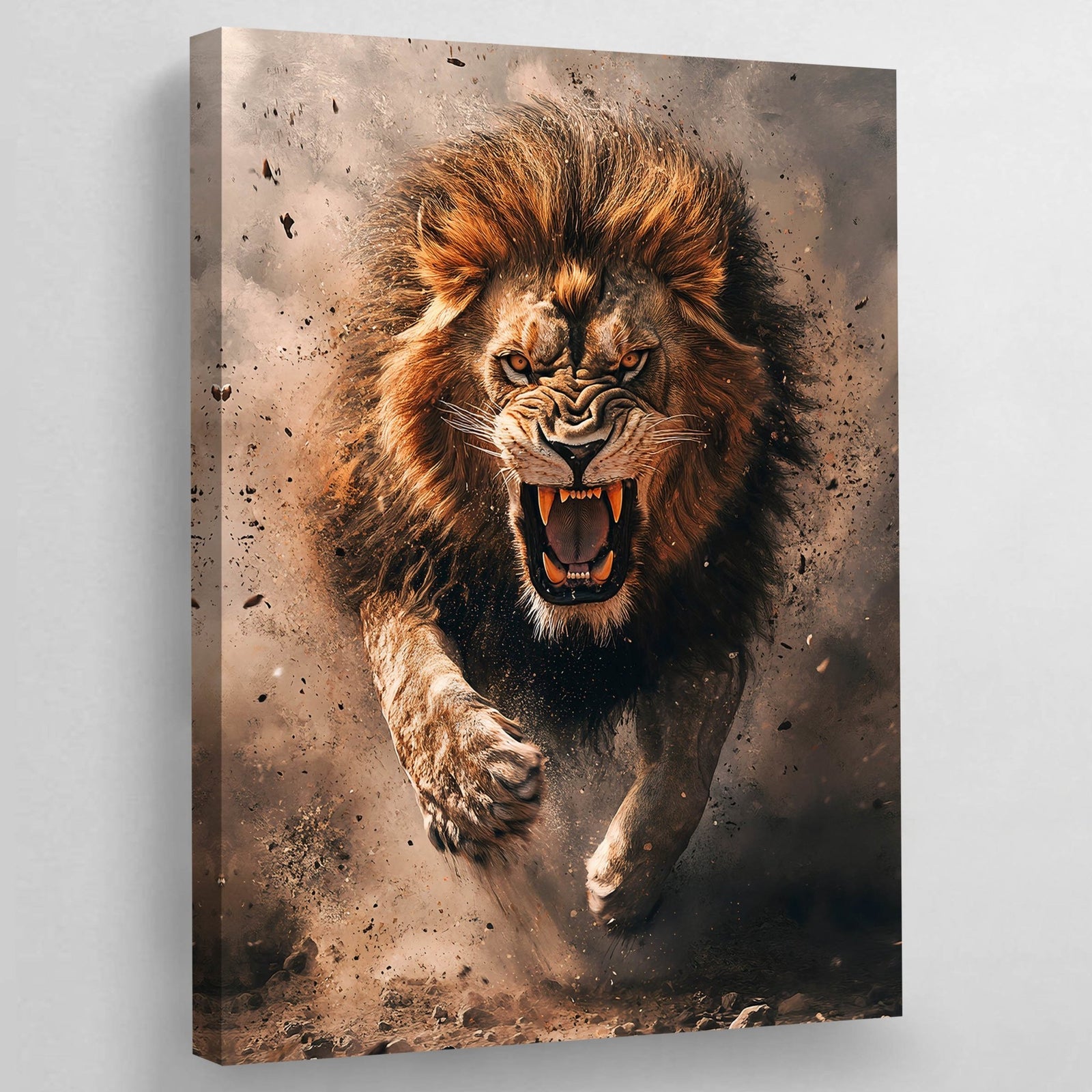 Tableau Lion - The Art Avenue