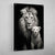 Tableau Lion et Lionne Noir et Blanc - The Art Avenue