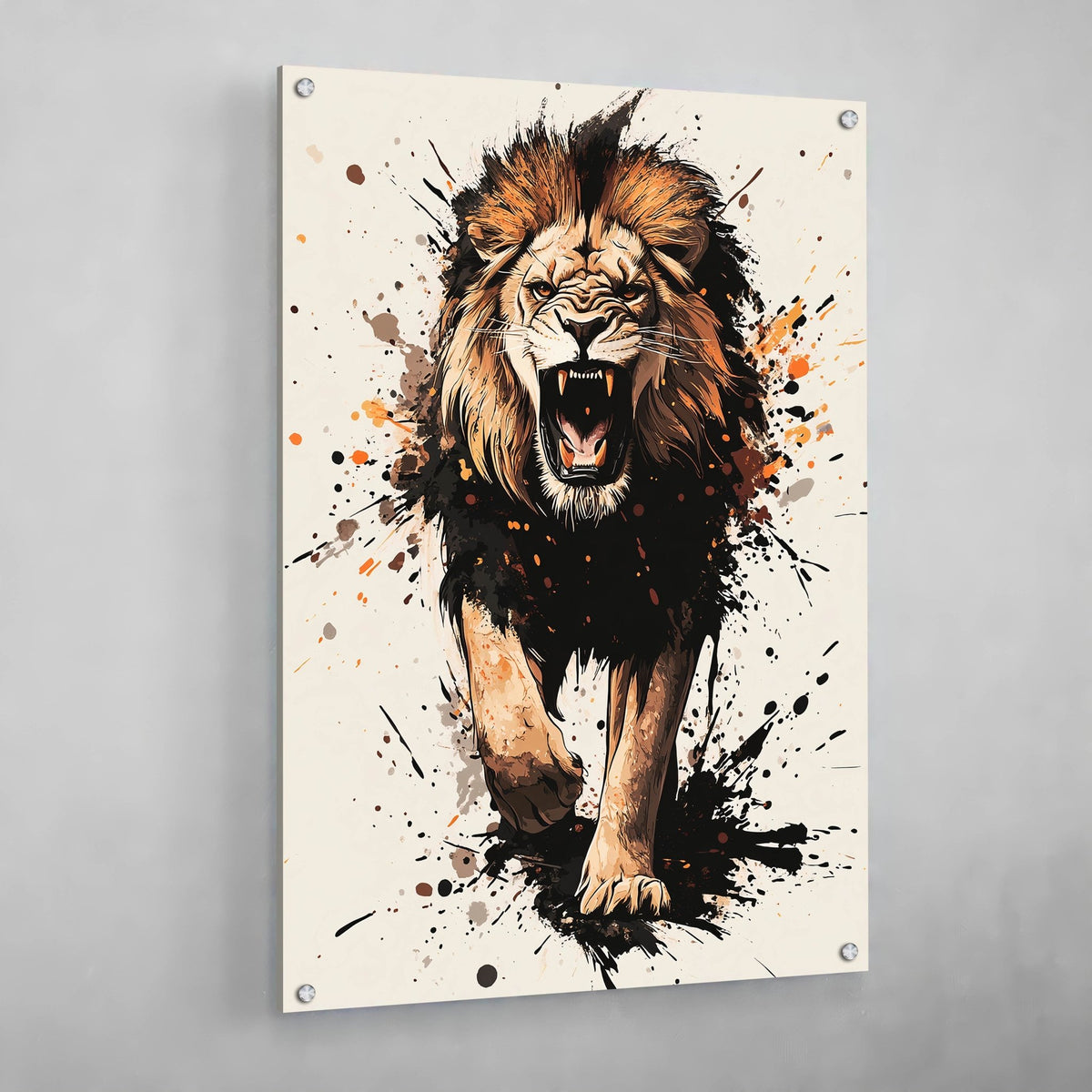 Tableau Lion Moderne - The Art Avenue