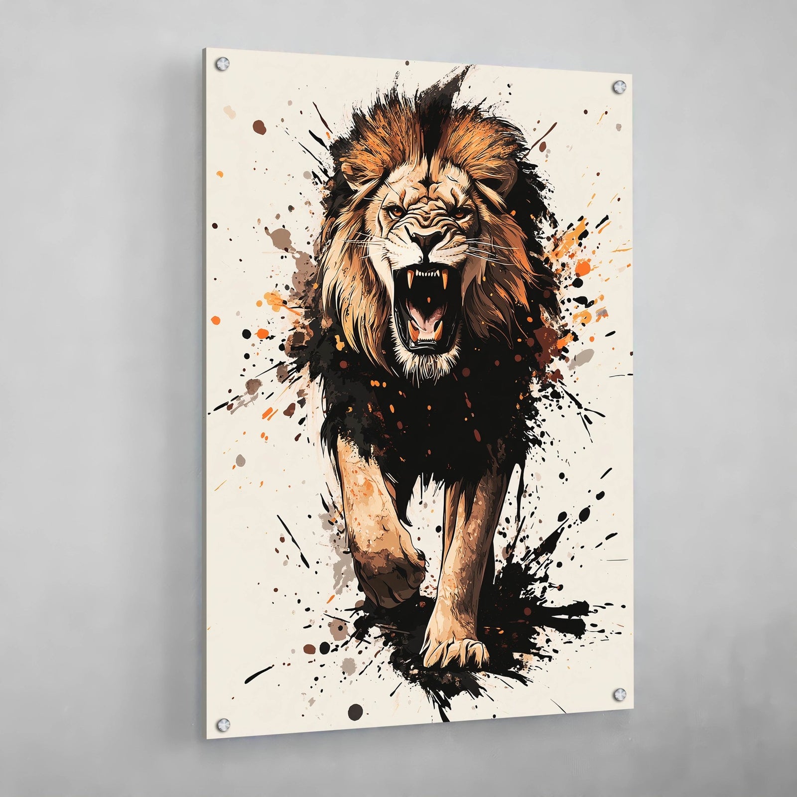 Tableau Lion Moderne - The Art Avenue