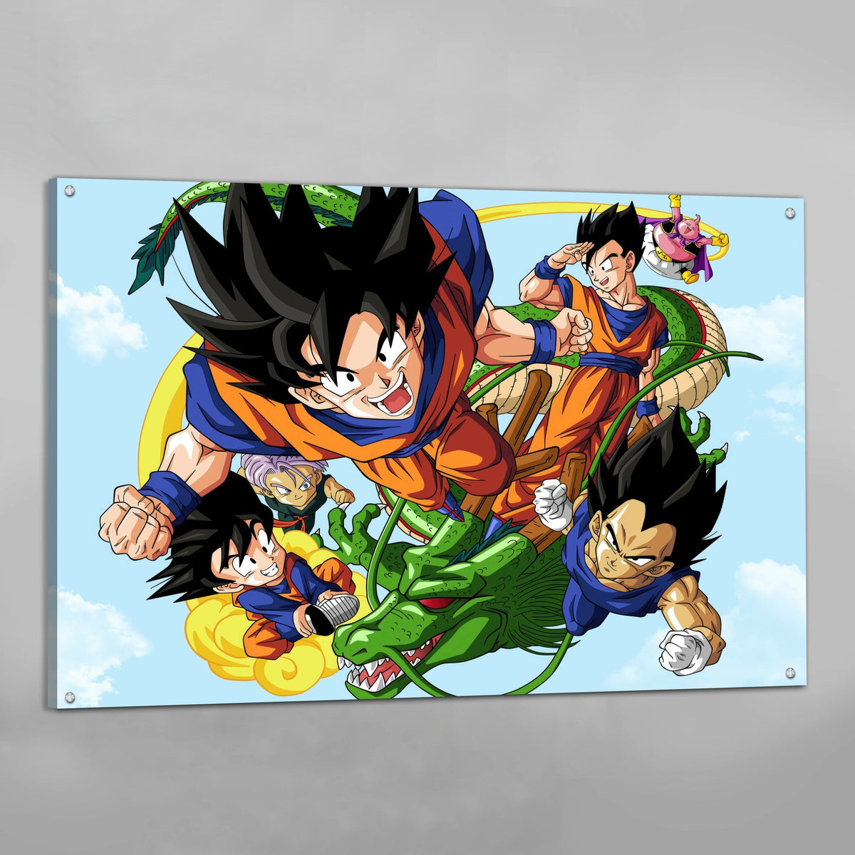 Tableau Manga Clan Des Super Guerriers - The Art Avenue