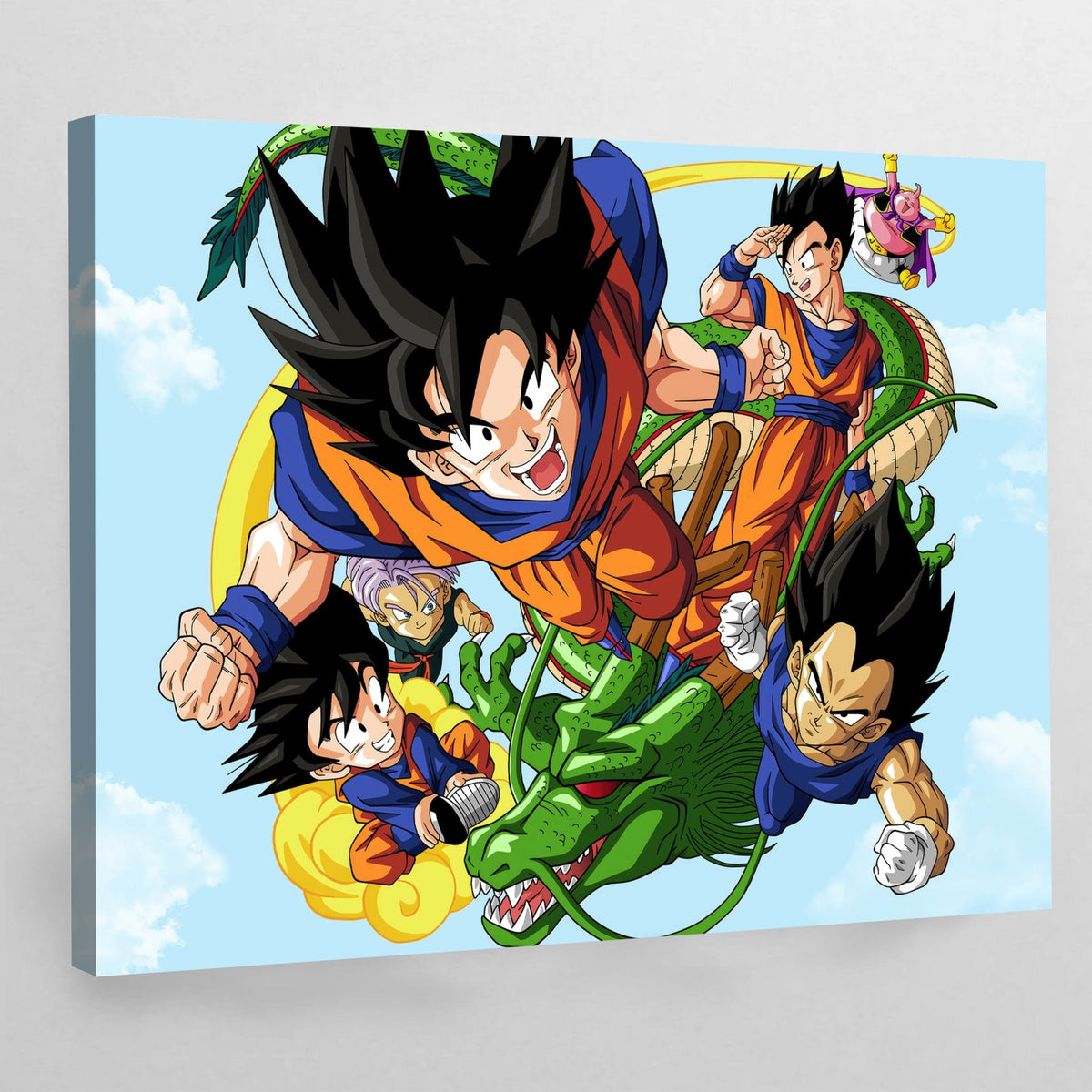Tableau Manga Clan Des Super Guerriers - The Art Avenue