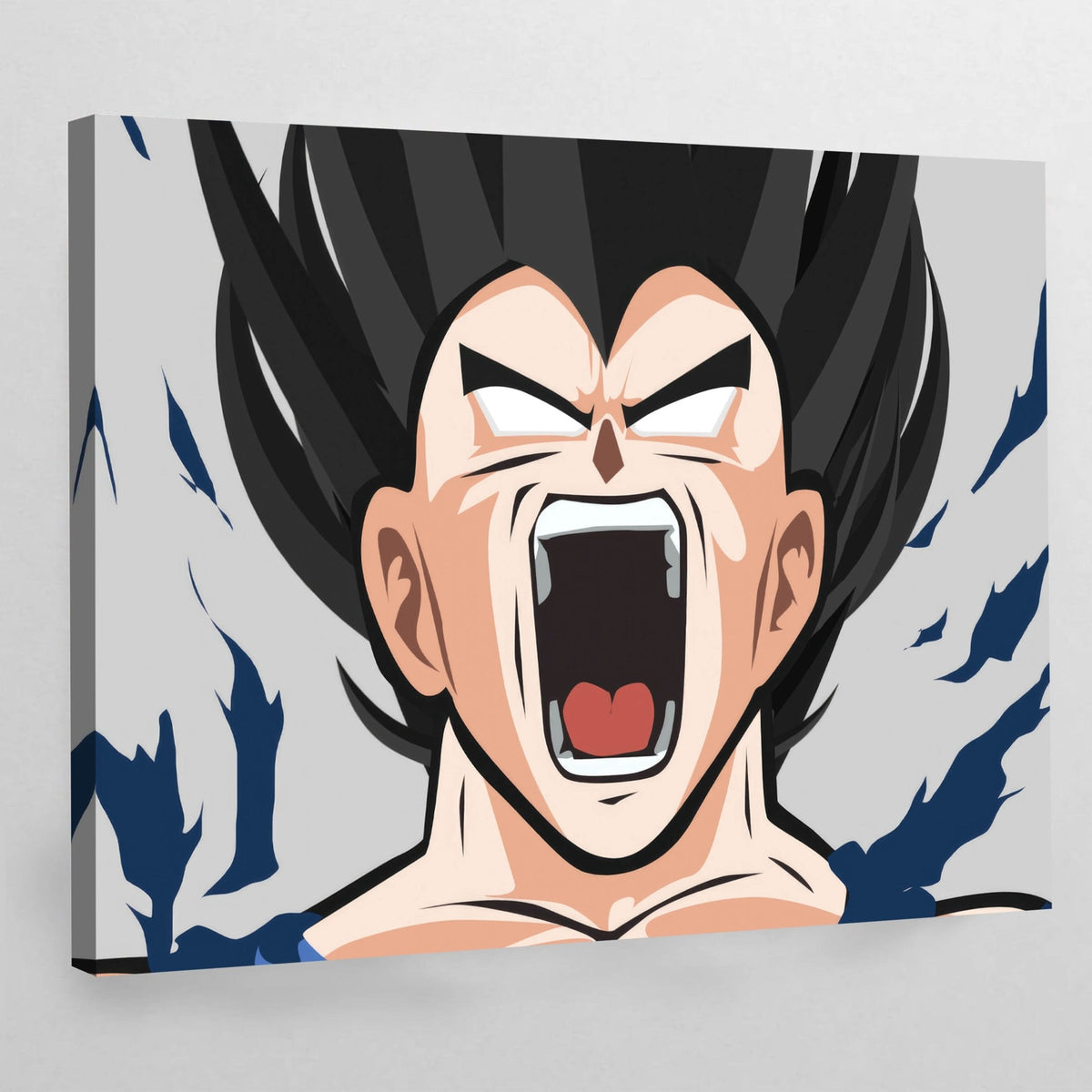 Tableau Manga Prince Guerrier En Colère - The Art Avenue