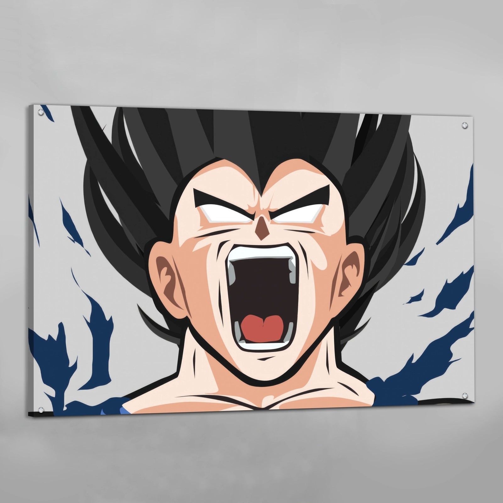 Tableau Manga Prince Guerrier En Colère - The Art Avenue