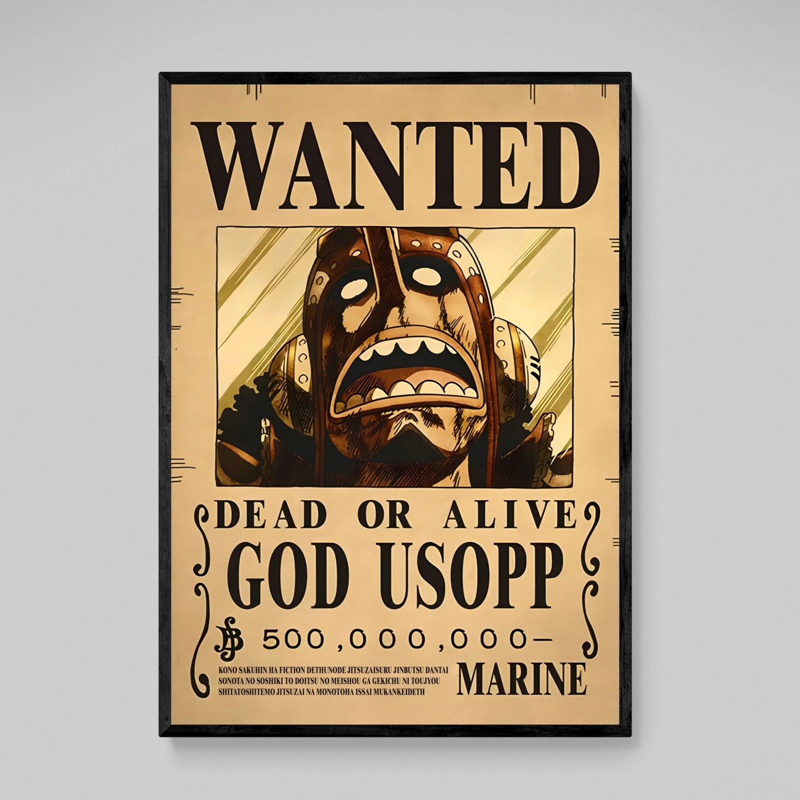 Tableau Manga Wanted Roi des Snipers - The Art Avenue
