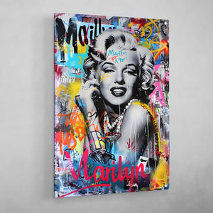 Tableau Marilyn Monroe Street Art - The Art Avenue