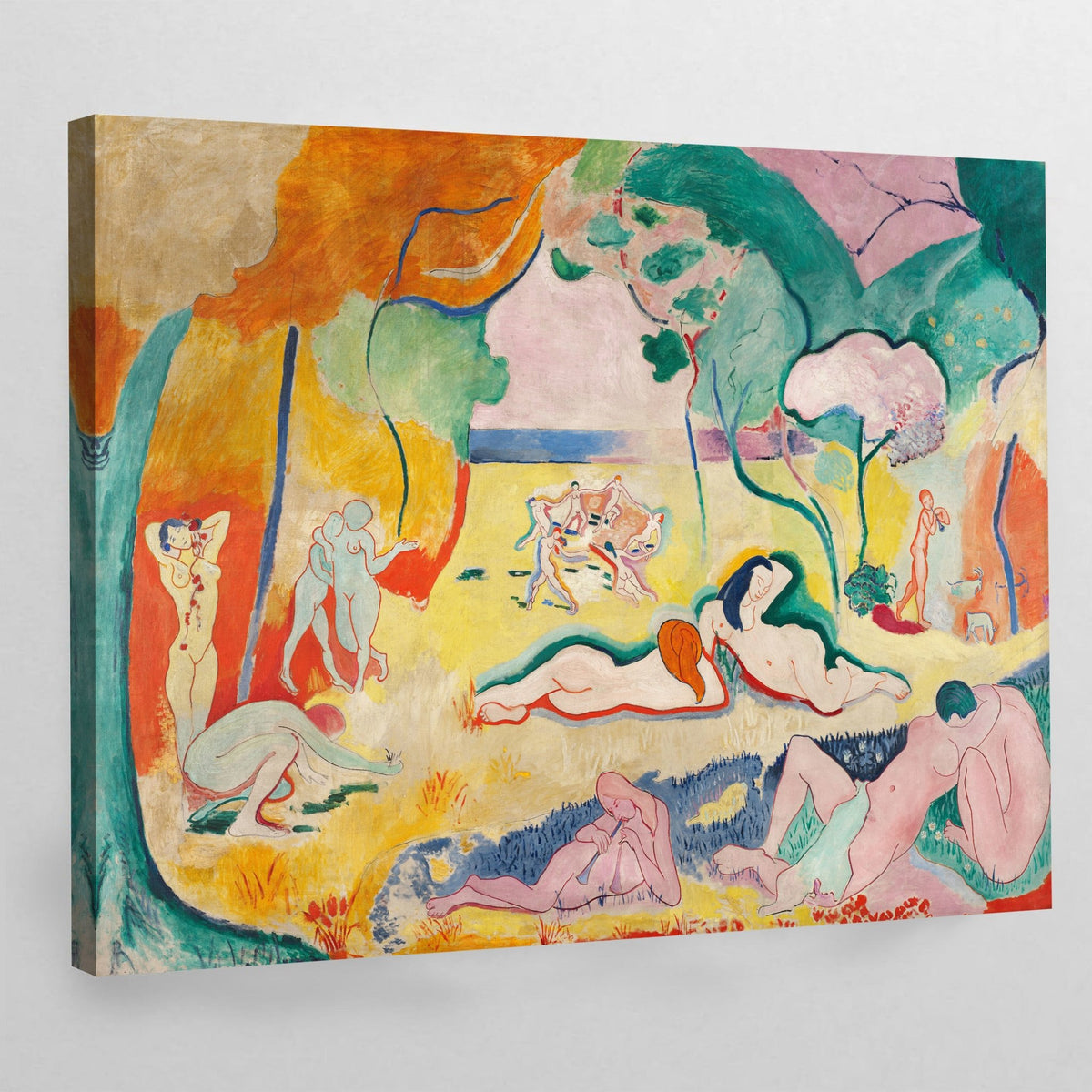 Tableau Matisse Le Bonheur De Vivre - The Art Avenue