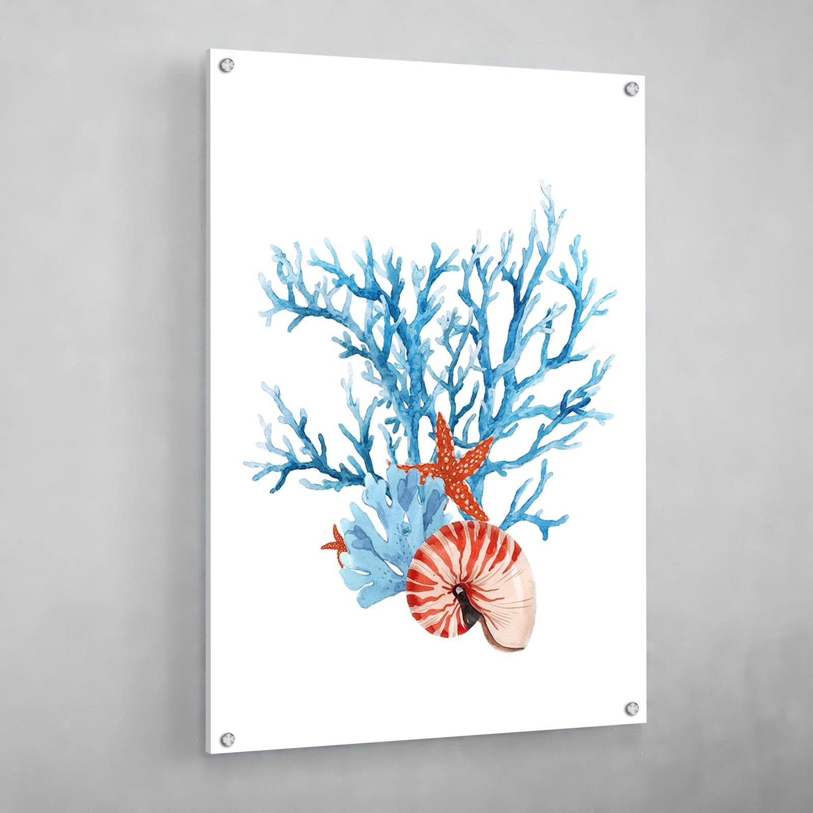 Tableau Mer Corail - The Art Avenue