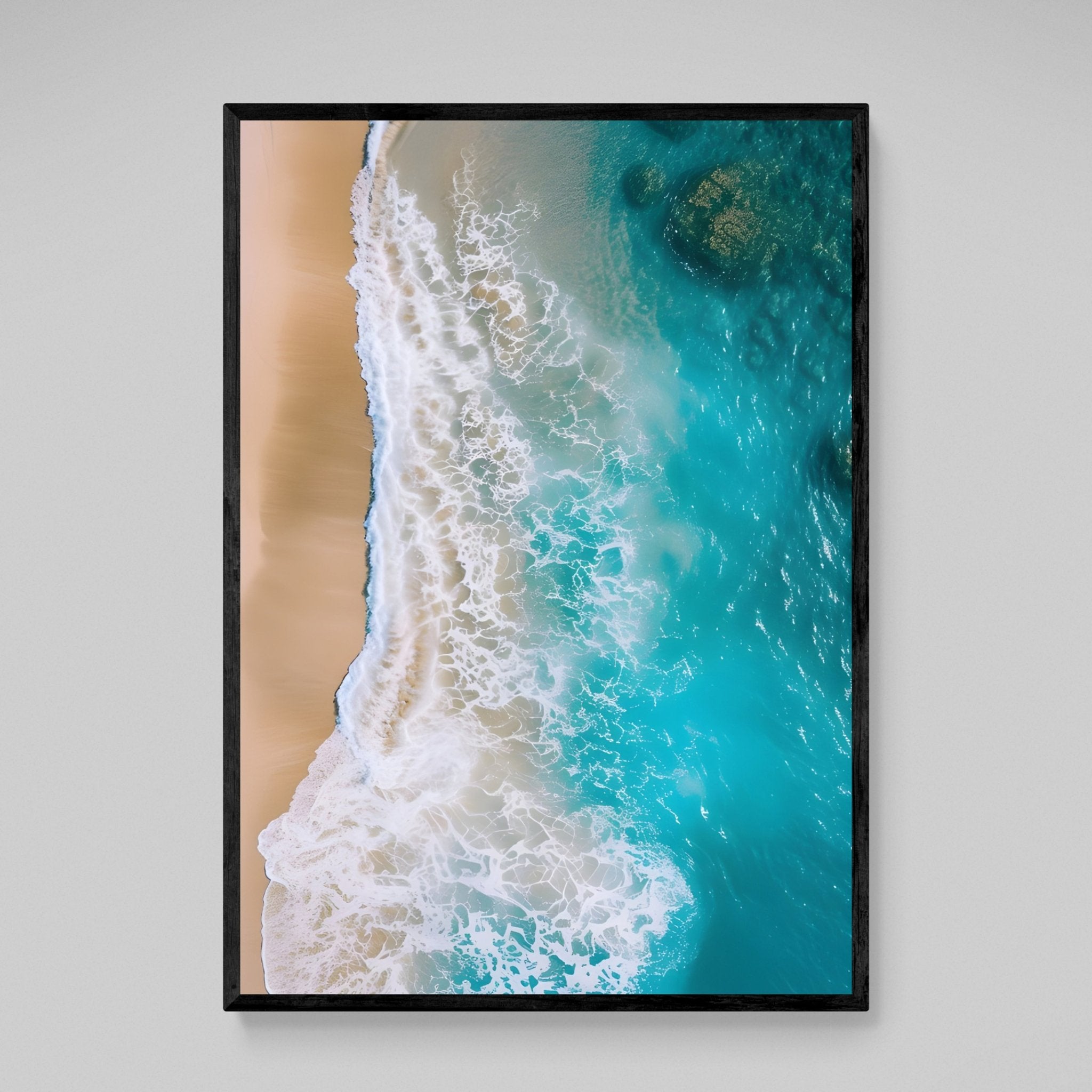 Tableau plage - 120 x 40 cm - Leroy Merlin Tableau plage - 120 x 40 cm - Leroy Merlin