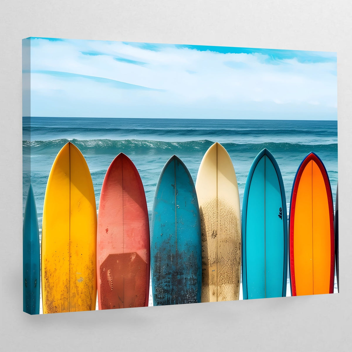 Tableau Mer Planches De Surf - The Art Avenue
