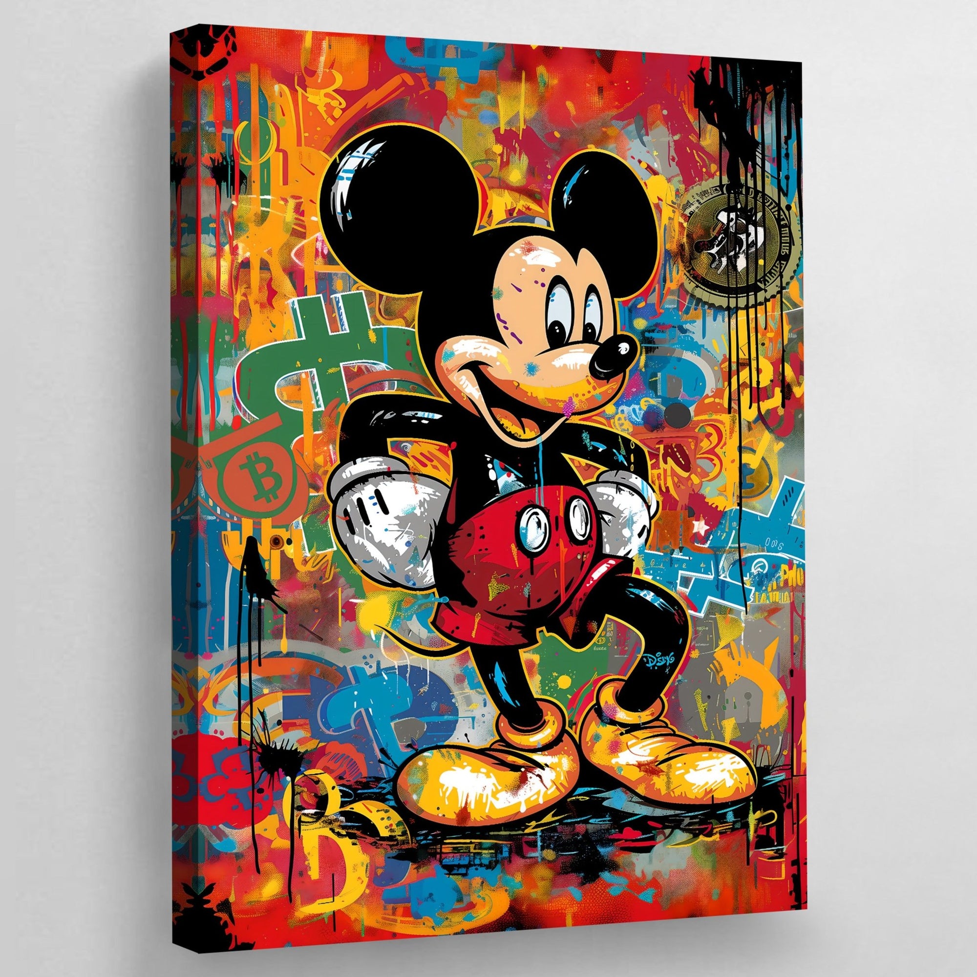 Tableau Mickey Bitcoin - The Art Avenue