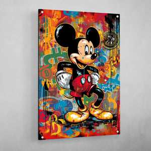 Tableau Mickey Bitcoin - The Art Avenue