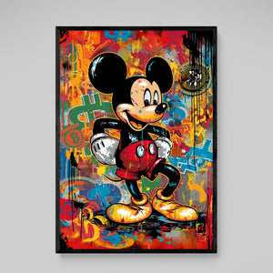 Tableau Mickey Bitcoin - The Art Avenue