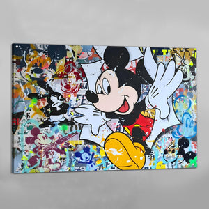 Tableau Mickey Graffitis - The Art Avenue