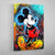 Tableau Mickey Mouse Graffiti - The Art Avenue