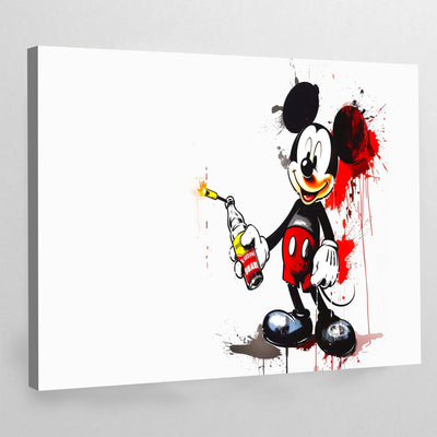 Tableau Mickey Rebelle - The Art Avenue