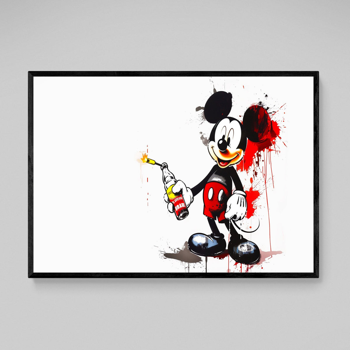 Tableau Mickey Rebelle - The Art Avenue