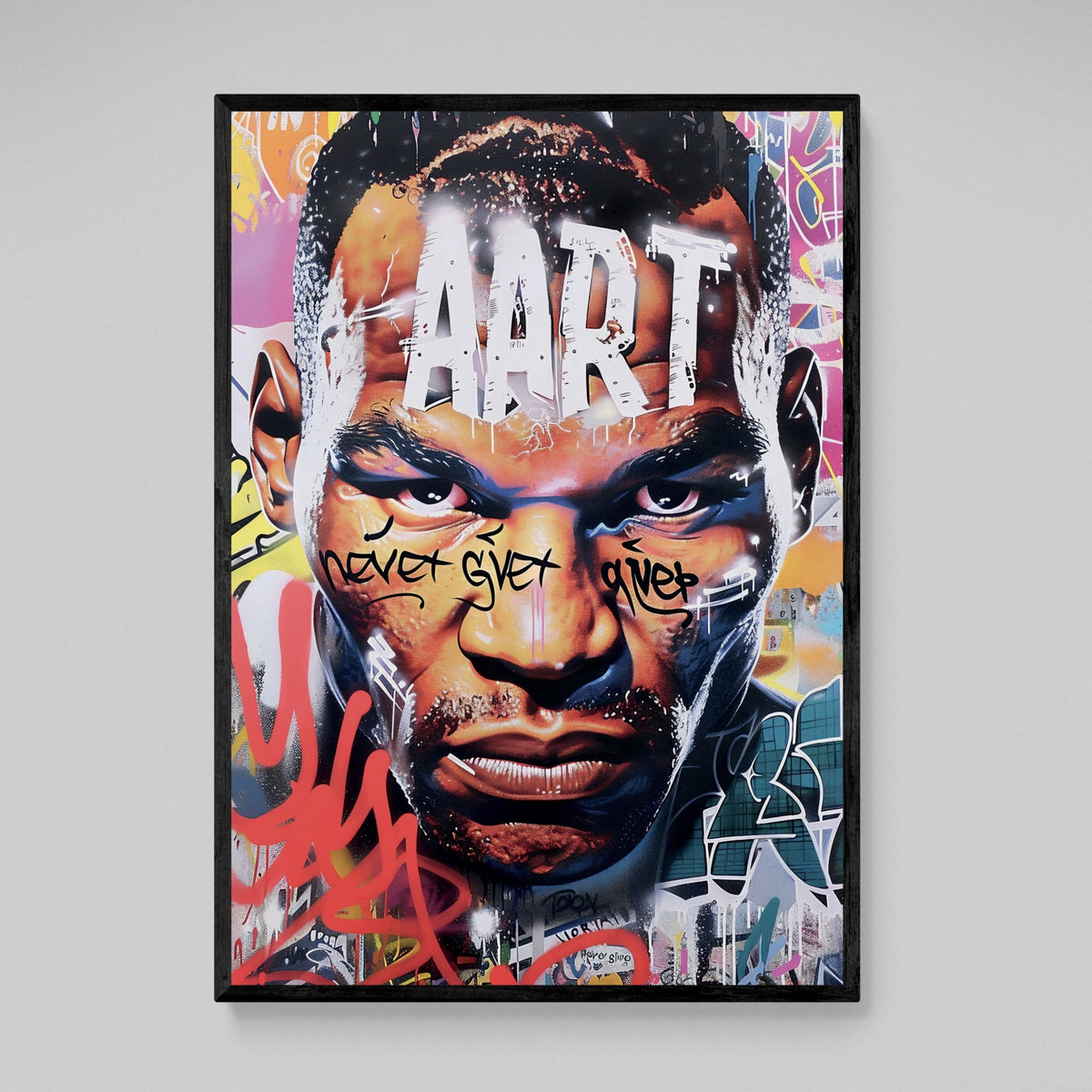 Tableau Mike Tyson Street Art - The Art Avenue