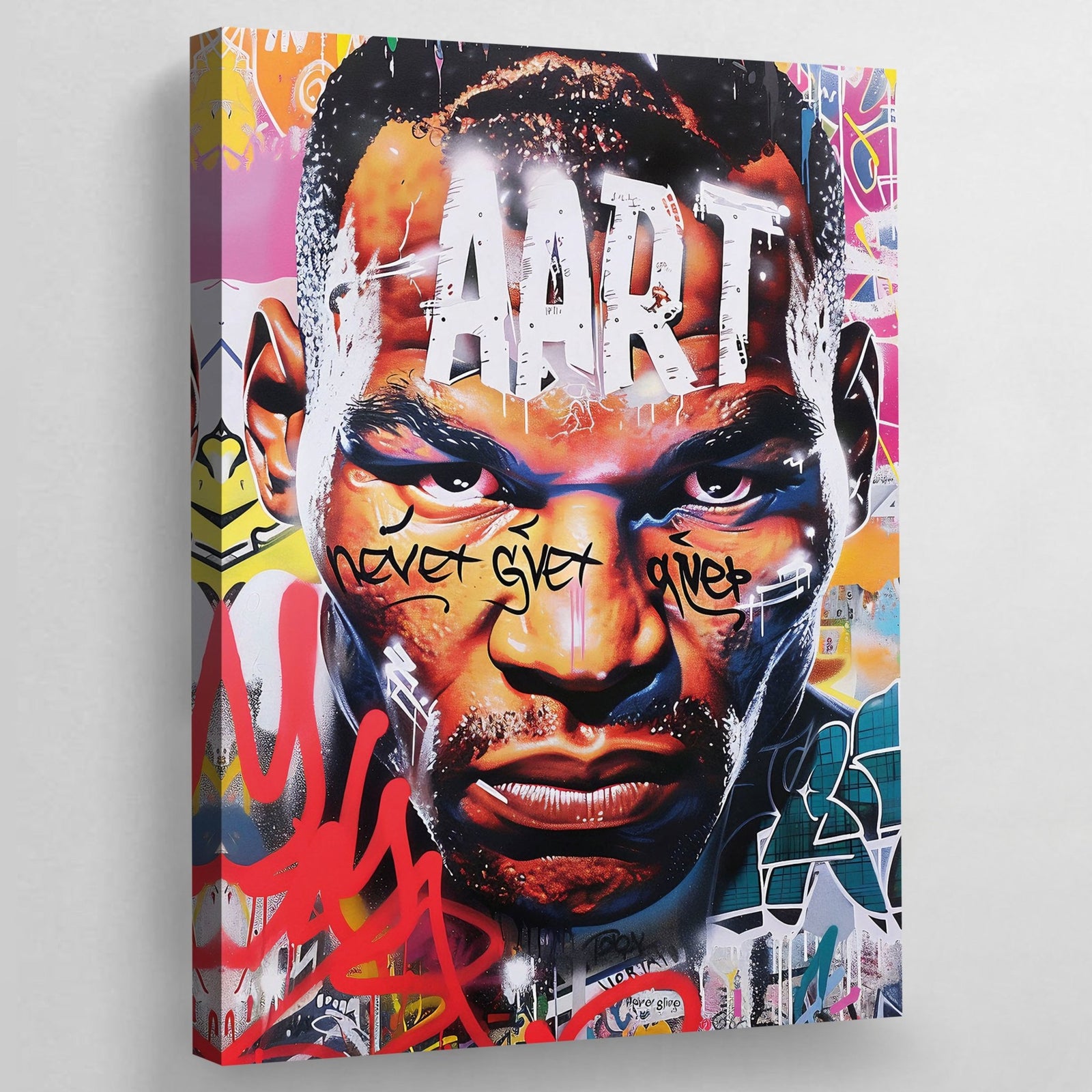 Tableau Mike Tyson Street Art - The Art Avenue