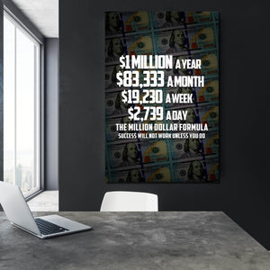 Tableau Millionnaire - The Art Avenue