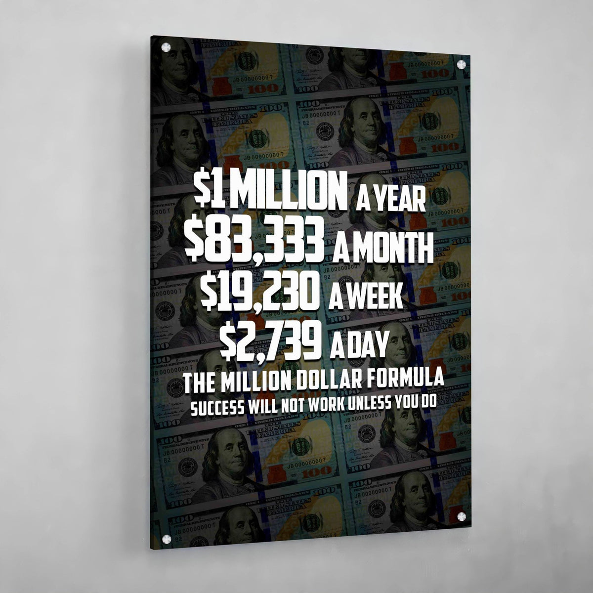 Tableau Millionnaire - The Art Avenue