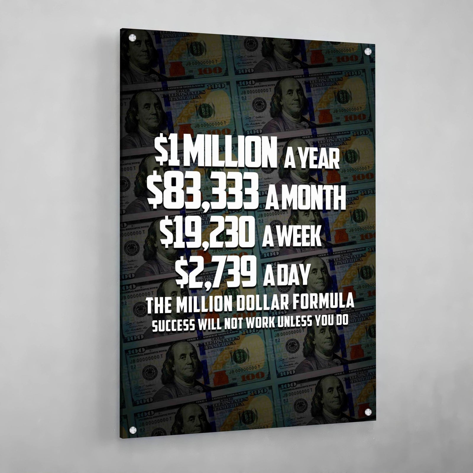 Tableau Millionnaire - The Art Avenue