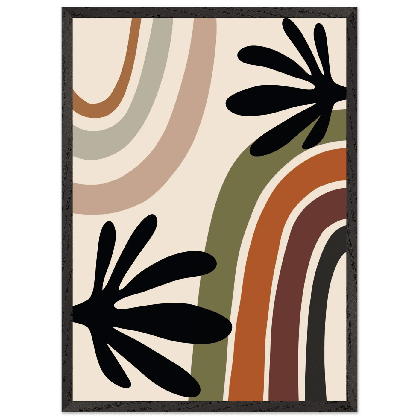 Tableau Minimaliste Abstrait Botanique - The Art Avenue