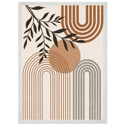 Tableau Minimaliste Arches Abstraites - The Art Avenue