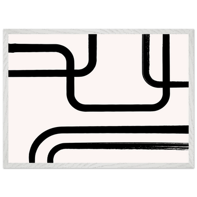 Tableau Minimaliste Lignes Modernes - The Art Avenue
