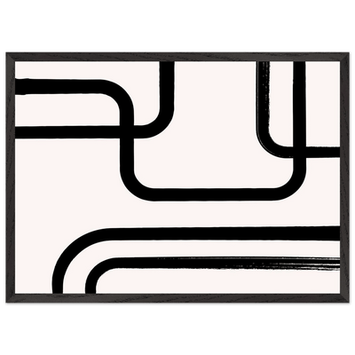 Tableau Minimaliste Lignes Modernes - The Art Avenue