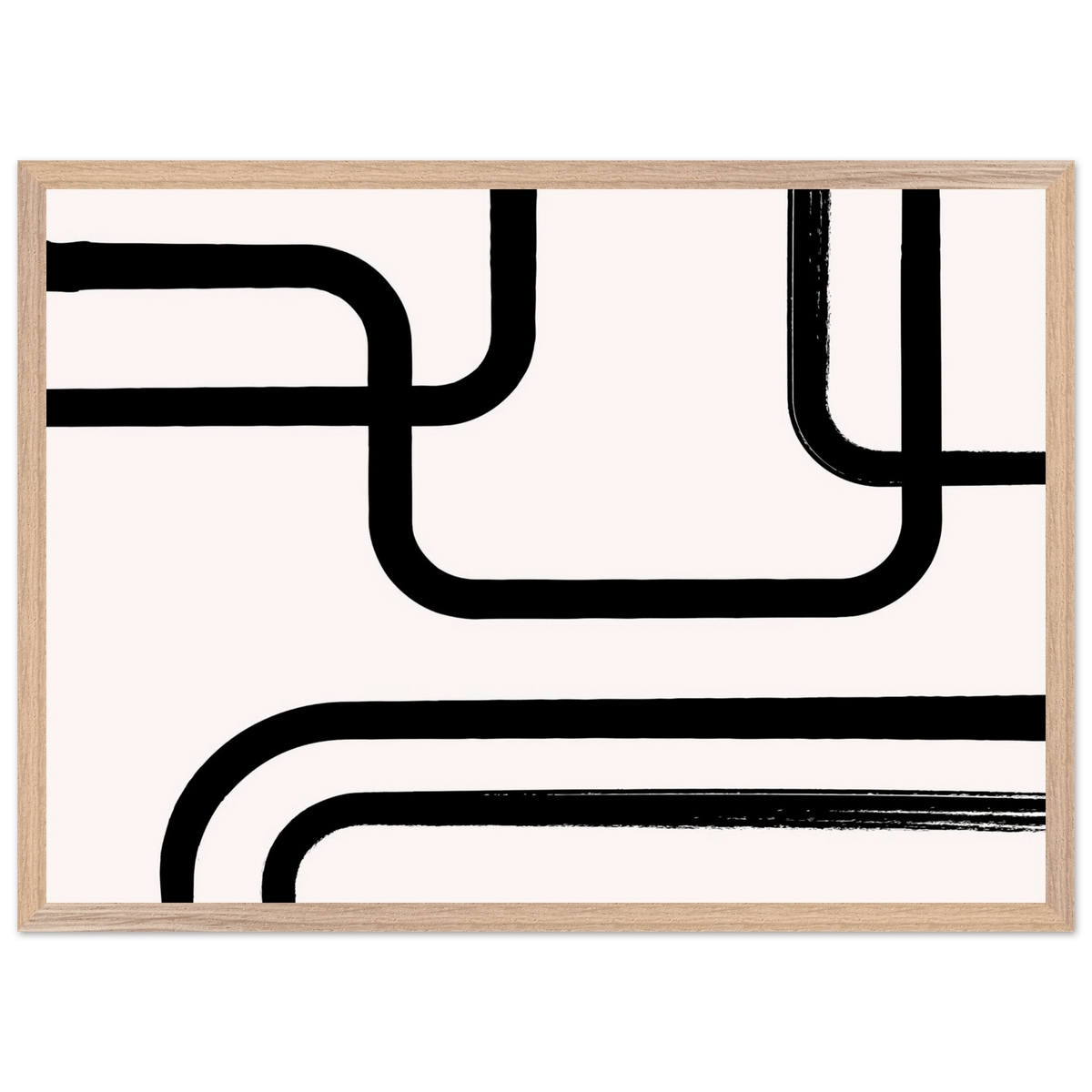 Tableau Minimaliste Lignes Modernes - The Art Avenue