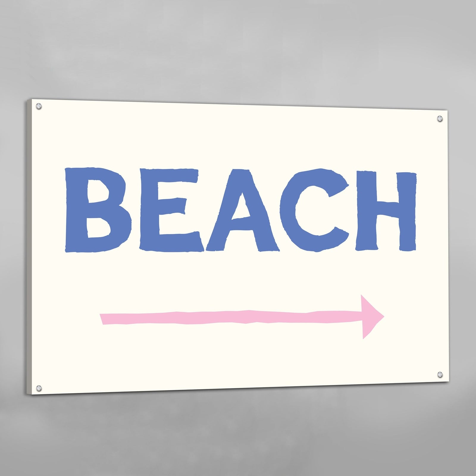 Tableau Minimaliste Plage - The Art Avenue