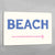 Tableau Minimaliste Plage - The Art Avenue