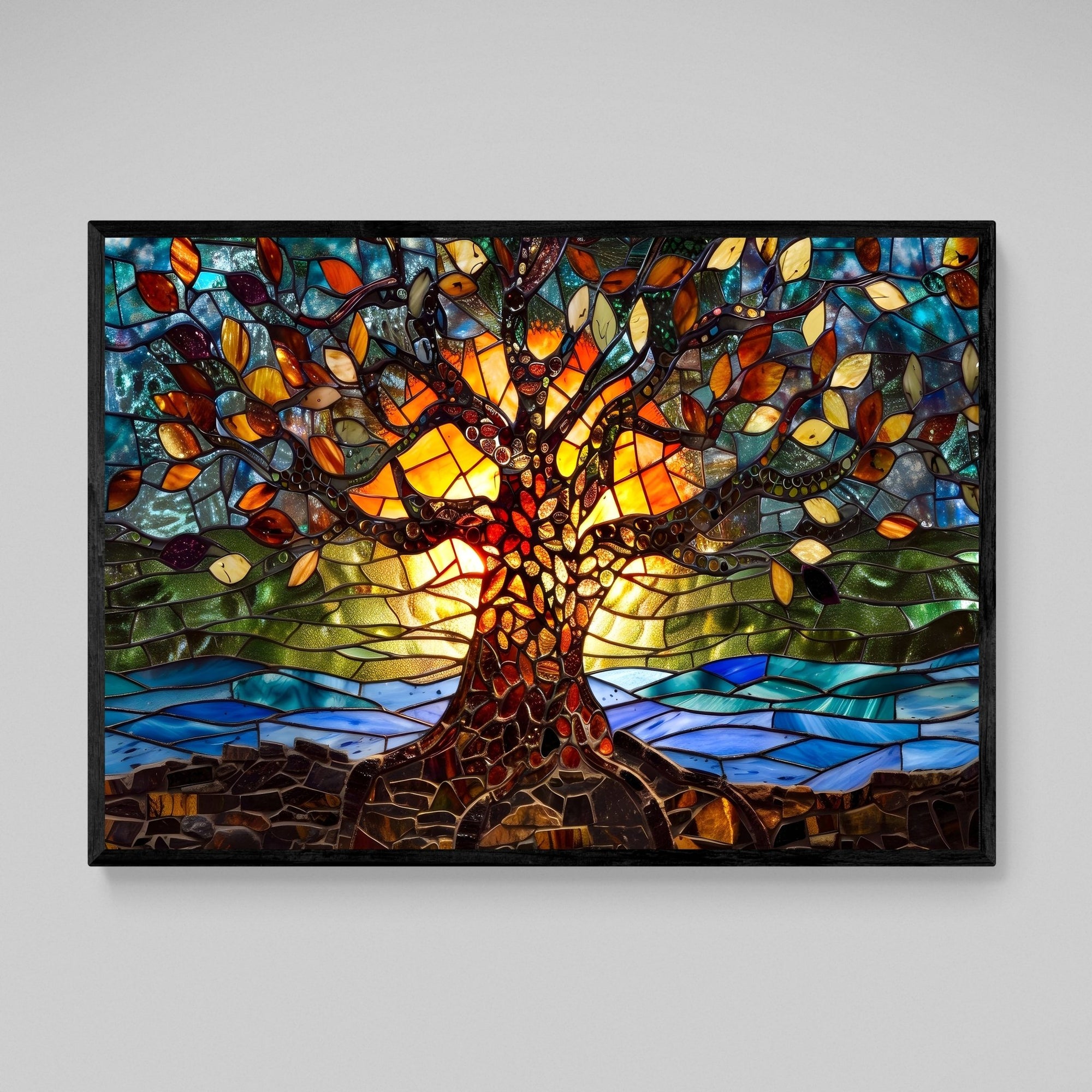 Tableau Moderne Arbre De Vie - The Art Avenue